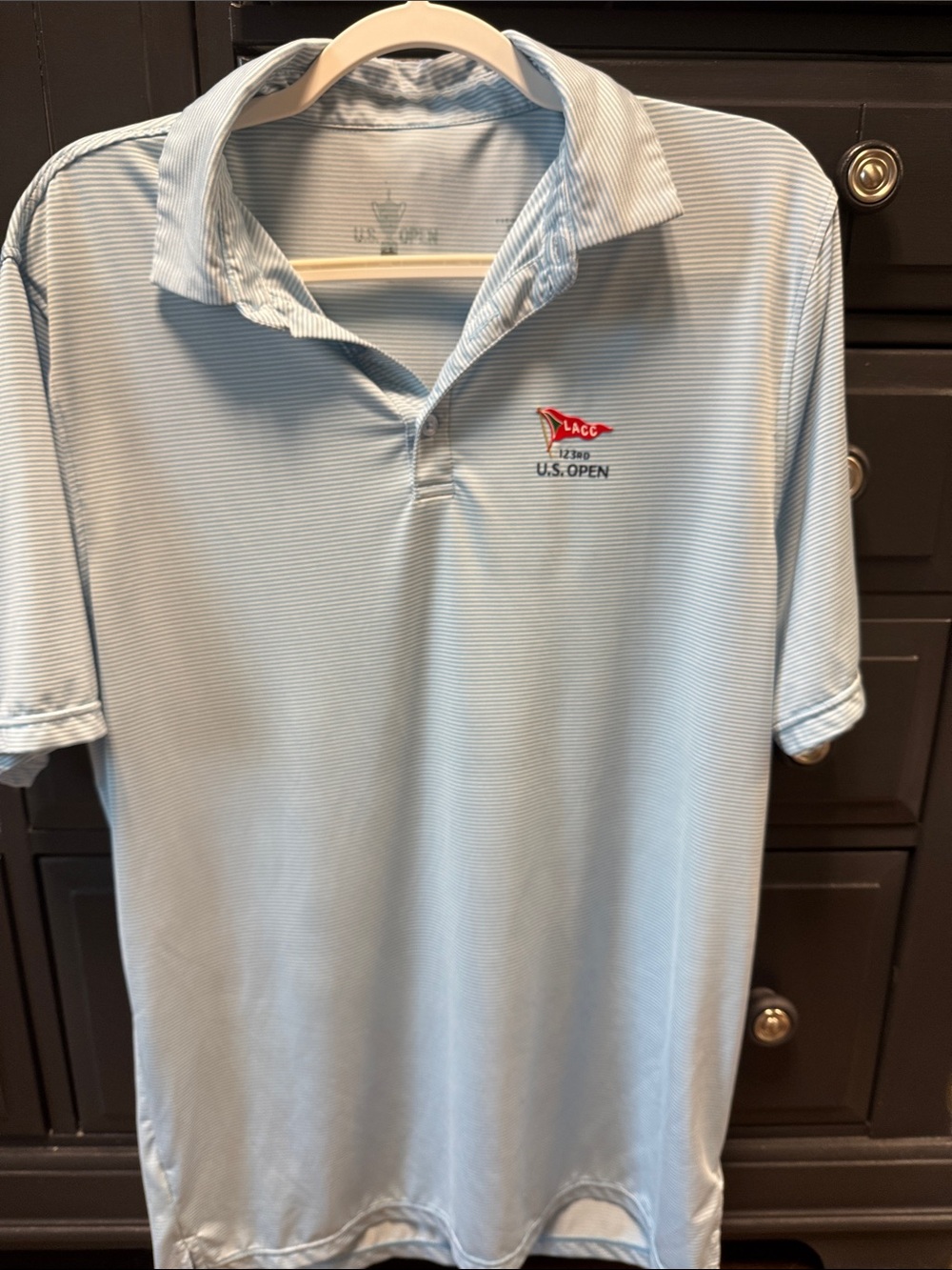 Light Blue U.S. Open Performance Polo Shirt